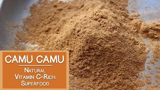 Camu Camu Berry A Natural Vitamin CRich Superfood [upl. by Dnomal]