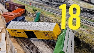 HO Derailments and Fails 18 [upl. by Croix]