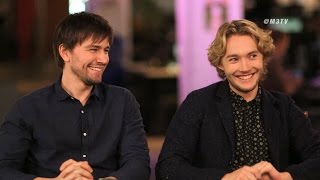 M3 Extended Interview with Reign Stars Toby Regbo amp Torrance Coombs [upl. by Naahs937]