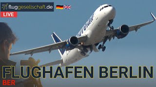 planespotting live berlin zweiter Versuch nach Fehlstart [upl. by Brandwein509]