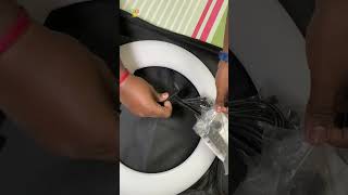 DIGITEK 18 inch 60 Watt LED Ring Light Unboxing and Review [upl. by Kendall]