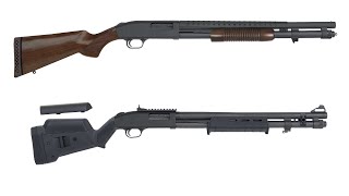 Mossberg 590 Retrograde vs 590A1 Magpul 930 [upl. by Allmon]