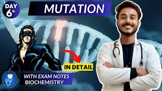 mutation biochemistry  types of mutation biochemistry  Frameshift amp point mutation biochemistry [upl. by Dnaleel]