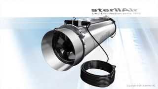 sterilAir UV air disinfection [upl. by Roxy]