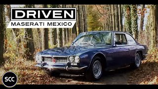 MASERATI MEXICO 47 1972  Test drive in top gear  V8 Engine sound  SCC TV [upl. by Koby]