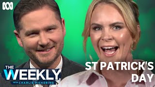 Joanne McNally on St Patricks Day  The Weekly with Charlie Pickering  ABC TV  iview [upl. by Abad]