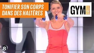 Tonifier son corps avec des haltères  Renfort musculaire 45 [upl. by Anaitak447]