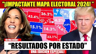 quot¡Increíble Cambio Esto Acaba de Redibujar el Mapa Electoral 2024 Kamala Harris  Donald Trump [upl. by Vasiliki]