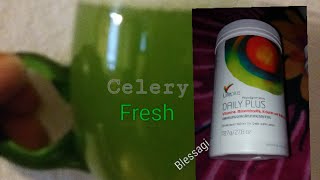 How Blessing Agi take Daily plus Nutrition supplements [upl. by Airemat]