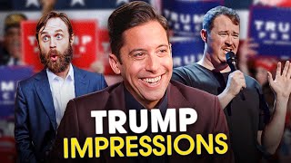 Top Trump Impressions by Comedians  Michael Knowles REACTS [upl. by Risay]