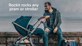 The Rockit Portable Baby Rocker for Prams Pushchairs Strollers and Buggies [upl. by Atterg]