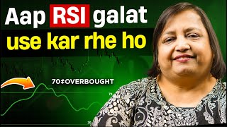 Learn right way to use RSI  RSI Trading strategy [upl. by Wattenberg]