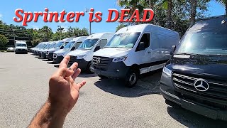 EPA has Killed the Mercedes Sprinter Van in this Terrible Economy [upl. by Leizahaj292]