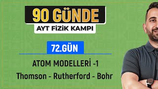 Atom Modelleri Konu Anlatımı 1  2025 AYT Fizik kampı [upl. by Siriso48]