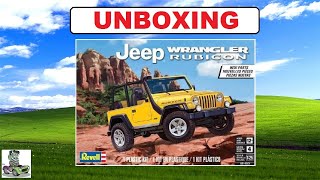 Unboxing The Revell 2003 Jeep Wrangler Rubicon Plastic Model Kit [upl. by Rind743]