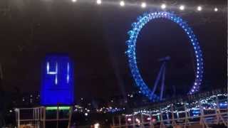 London 2013 New Year Countdown Pt One [upl. by Nnyroc767]