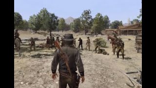 John Marstons death recreated in Red Dead Redemption 2 [upl. by Belmonte]