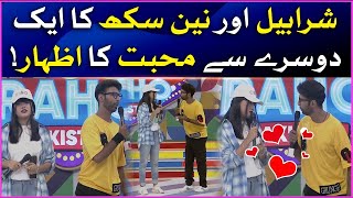 Nain Sukh Proposed Sharahbil In Live Show  Khush Raho Pakistan Season 10  Faysal Quraishi Show [upl. by Niarbo844]