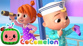 Row Row Row Your Boat Sea Adventure Edition ⛵  CoComelon Nursery Rhymes amp Kids Songs [upl. by Trini673]