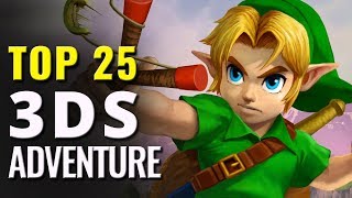 Top 25 Best 3DS Adventure Games [upl. by Oivalf]