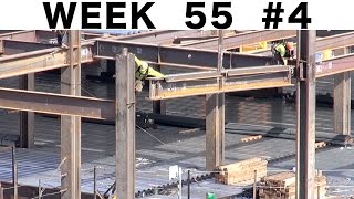 Ironworkers quotrawquot construction footage 4 from Ⓗ Week 55 [upl. by Antony340]