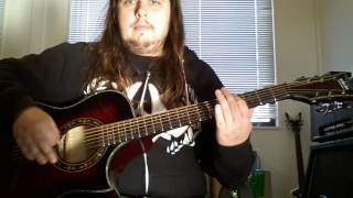 Wednesday 13  Scary Song Acoustic Cover [upl. by Hannahs365]