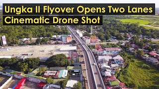 Iloilo City  Ungka II Flyover Opens Two Lanes  Cinematic Drone Shot [upl. by Ahsyen]