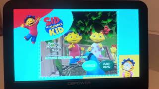 Openingmenu walkthrough to Sid the Science Kid Special Mom Day Meal 2011 Singaporean DVD [upl. by Curzon]