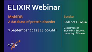 MobiDB A database of protein disorder [upl. by Naitsirk977]