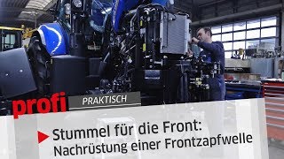 Stummel für die Front Nachrüstung einer Frontzapfwelle  profi Praktisch [upl. by Nomde617]