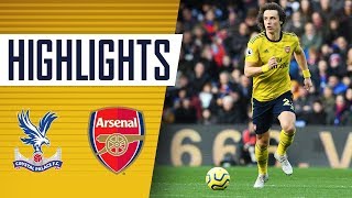 HIGHLIGHTS  Crystal Palace 11 Arsenal  Premier League [upl. by Ydasahc]