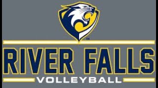 WIAA Playoff Volleyball River Falls vs Hudson Menomonie  7pm [upl. by Armalda]