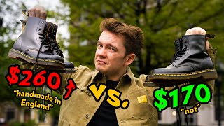 The Most Expensive Dr Martens vs The Cheapest [upl. by Zischke668]