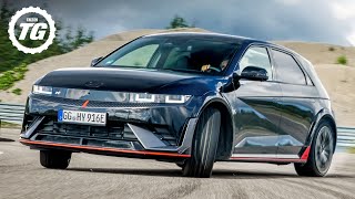 FIRST DRIVE Hyundai Ioniq 5 N 641bhp HyperHatch  Top Gear [upl. by Yadahs679]