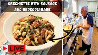 Orechiette with Sausage and Broccoli Rabe by Pasquale Sciarappa [upl. by Urbanus]