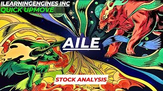 QUICK UPMOVE  AILE STOCK ANALYSIS  ILEARNINGENGINES INC STOCK [upl. by Woehick894]