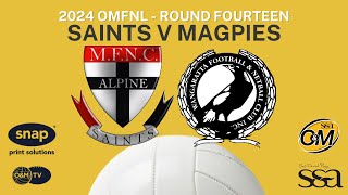 2024 R14 Saints v Magpies Netball [upl. by Lalise421]