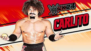 WWE 2K24  Carlito Signatures and Finishers [upl. by Aglo697]