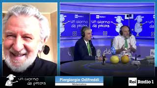 Odifreddi a quotUn giorno da pecoraquot un quotgrido di dolorequot sulla Nato la democrazia il PD e i 5S [upl. by Ardnuhsor]