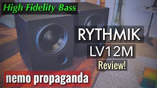 Best Budget SQL Servo Subwoofer Rythmik LV12M Review [upl. by Fields]