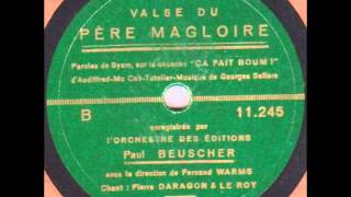 publicité pour Le père Magloire valse 1939 [upl. by Acinoev]