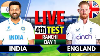 India vs England 4th Test  India vs England Live  IND vs ENG Live Score amp Commentary Session 2 [upl. by Demetri]