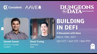 Building in DeFi  A Discussion with Aave [upl. by Artened]