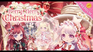 Cocoppa Play  Berry Merry Christmas Premium Coin Gacha 21 Spins [upl. by Eellehs872]