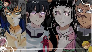 ALL PARTS Hashiras reacts to Kamaboko Squad  No ships  Kimetsu no yaiba  KNYDS [upl. by Manny]