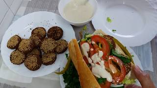 Falafel receta a la manera Siria [upl. by Ayaros]