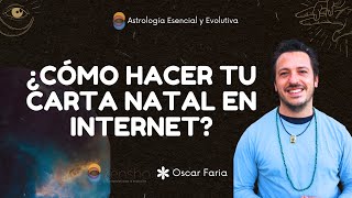 COMO HACER TU CARTA NATAL GRATIS EN INTERNET [upl. by Beedon]