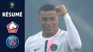 LOSC LILLE  PARIS SAINTGERMAIN 1  5  Résumé  LOSC  PSG  20212022 [upl. by Gruchot]