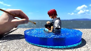 シャンクスがルフィを助けた感動のシーンを作ってみた ワンピース フィギュアSculpting the Scene Where Shanks Saves Luffy ONE PIECE FIGURE [upl. by Areht211]