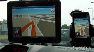 Navigon MobileNavigator 182 GPS in auto  iPhone amp iPad iOS  6999 € [upl. by Sallyann]